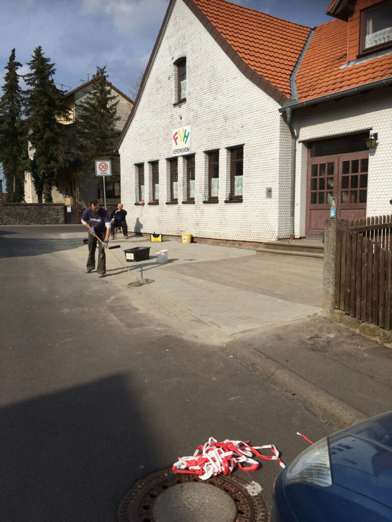 Umbau des Vereinsheims