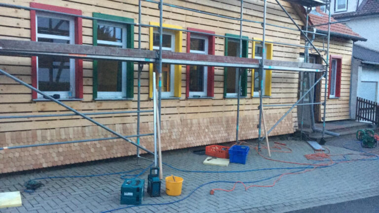Schindelfassade Vereinsheim – Bild 7